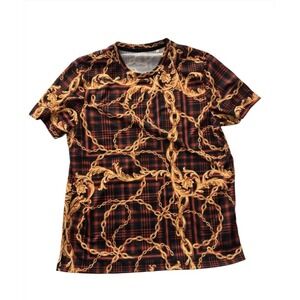Guess‎ Los Angeles Chain Print T-Shirt Mens Size Large